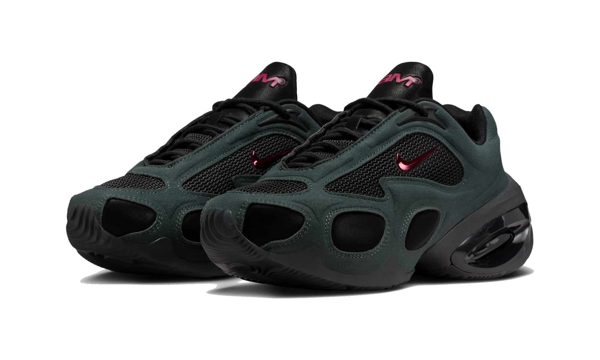 Nike Air Max Muse Black Seaweed Noble Red