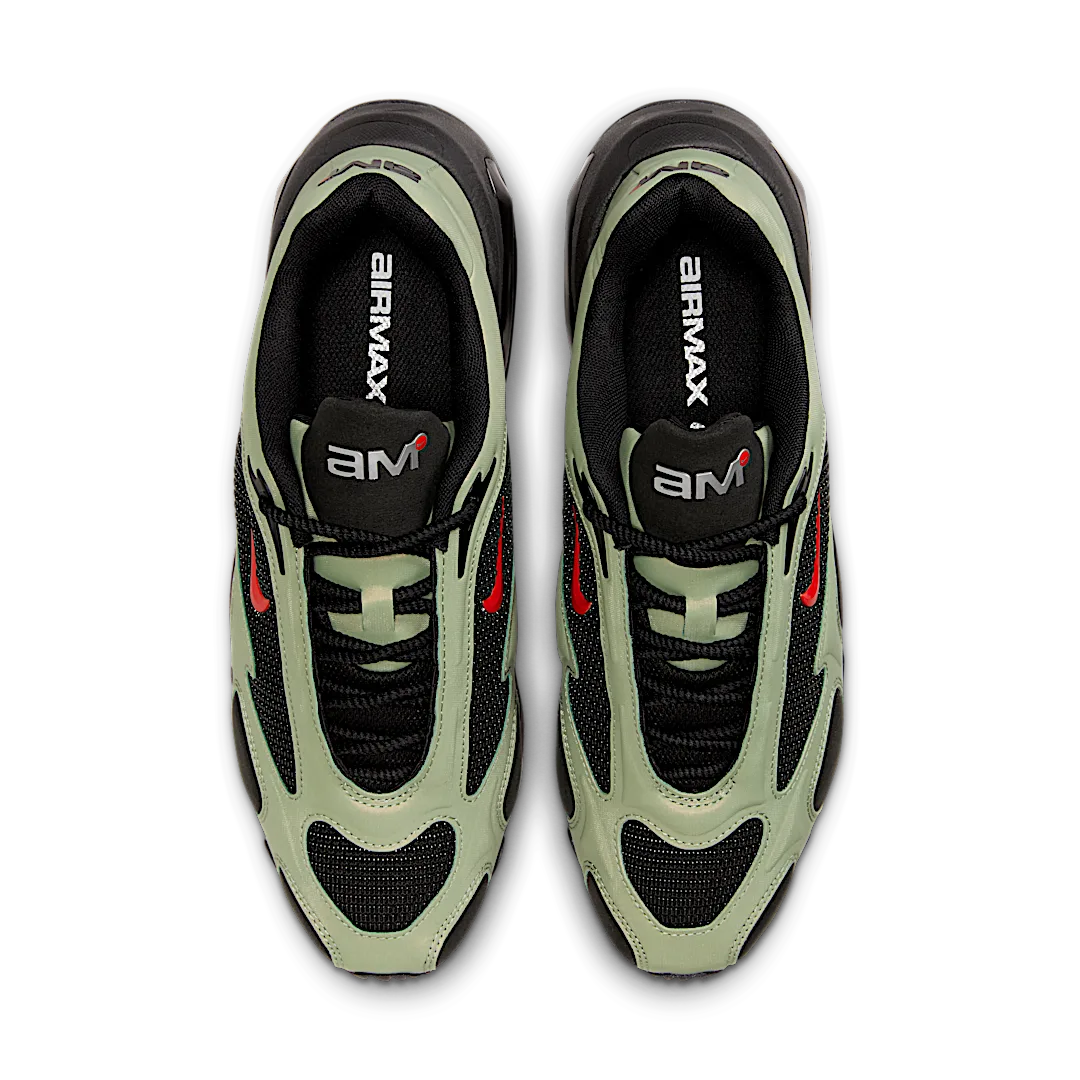 Nike Air Max Muse Oil Green, Black/University Red/Oil Green/Metallic Silver (FV1920-002)