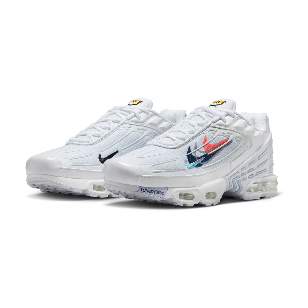 Nike Air Max Plus 3 Multi Swoosh White Midnight Navy