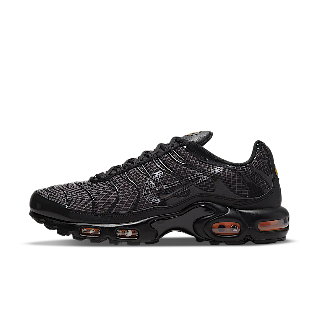 Nike Air Max Plus 3D Swoosh Black, Black/White/Orange (DR0138-001)