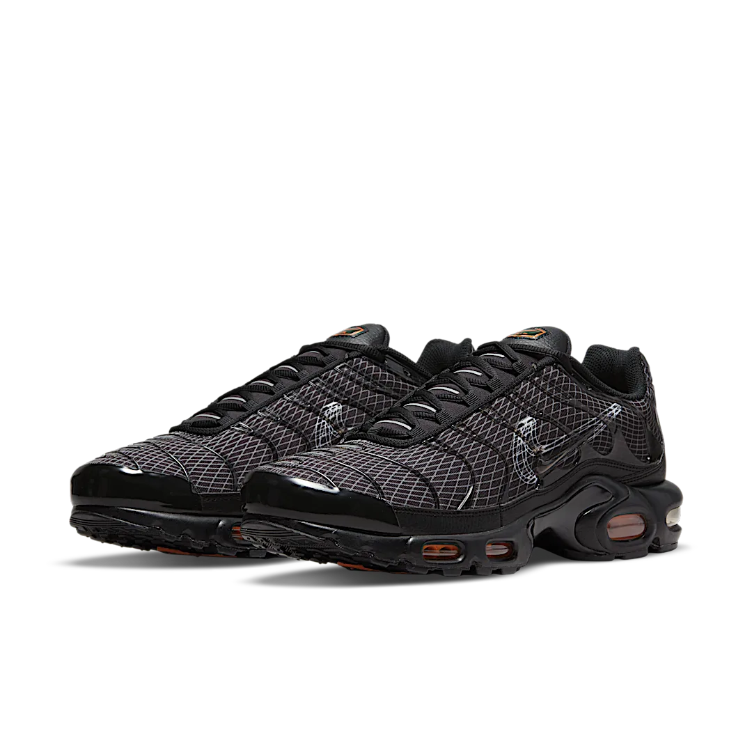 Nike Air Max Plus 3D Swoosh Black, Black/White/Orange (DR0138-001)