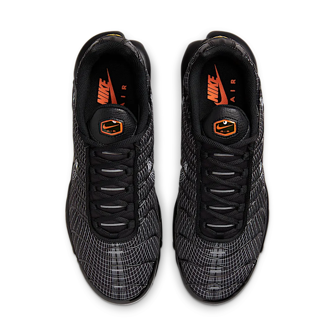 Nike Air Max Plus 3D Swoosh Black, Black/White/Orange (DR0138-001)