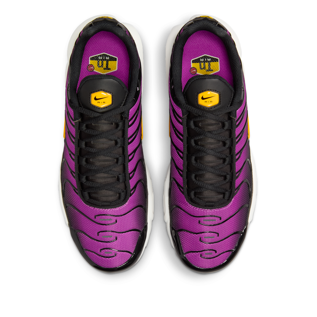Nike Air Max Plus Black Laser Orange White Hyper Violet
