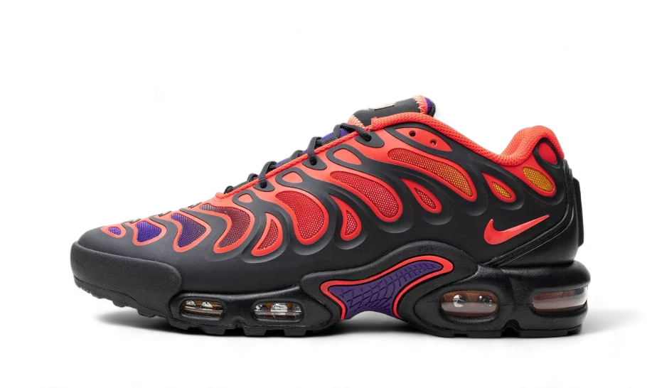 Nike Air Max Plus Drift All Day, Black/Field Purple/Laser Orange/Bright Crimson (FD4290-003)