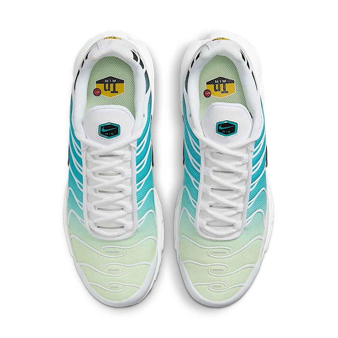 Nike Air Max Plus Dusty Cactus Barely Volt, White/Dusty Cactus/Barely Volt/Black (DZ3670-102)