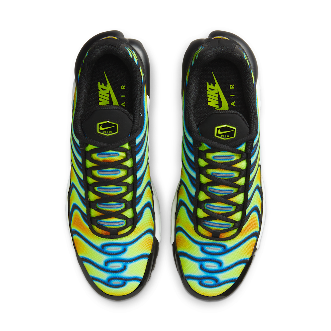 Nike Air Max Plus Heat Map, Yellow/Blue/Black (IH4458-001)