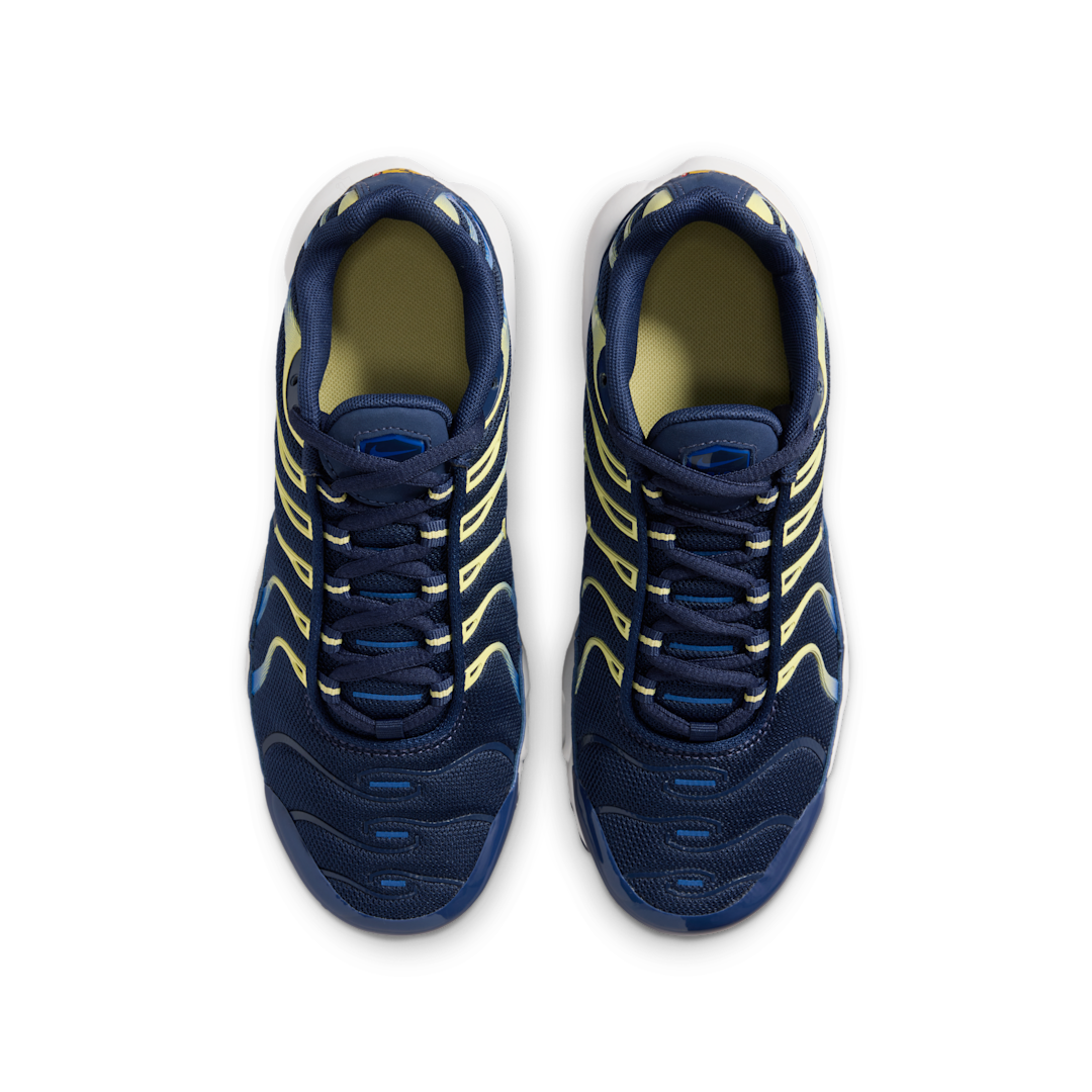 Nike Air Max Plus Midnight Navy Soft Yellow, Midnight Navy/Soft Yellow/Midnight Navy (CD0609-412)