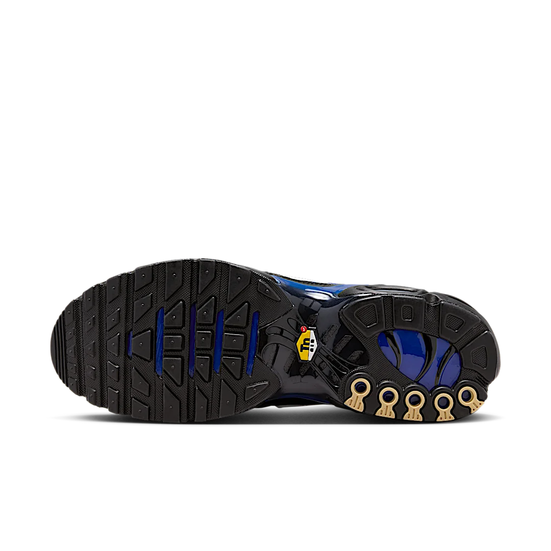 Nike Air Max Plus Premium Black Racer Blue, Black/Phantom/Racer Blue (FQ7331-001)