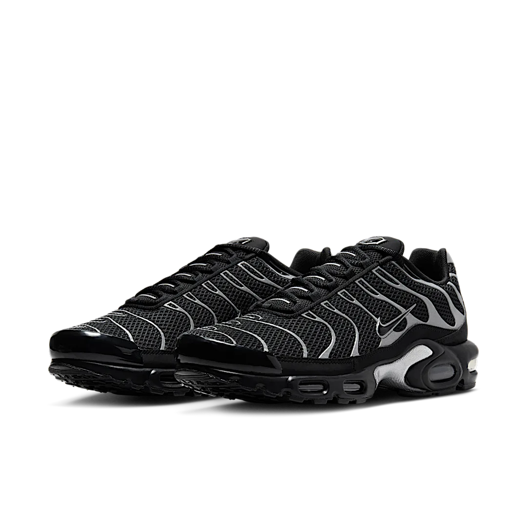 Nike Air Max Plus Premium Black Reflective Silver, Black/Metallic Silver/Black (HQ3029-001)