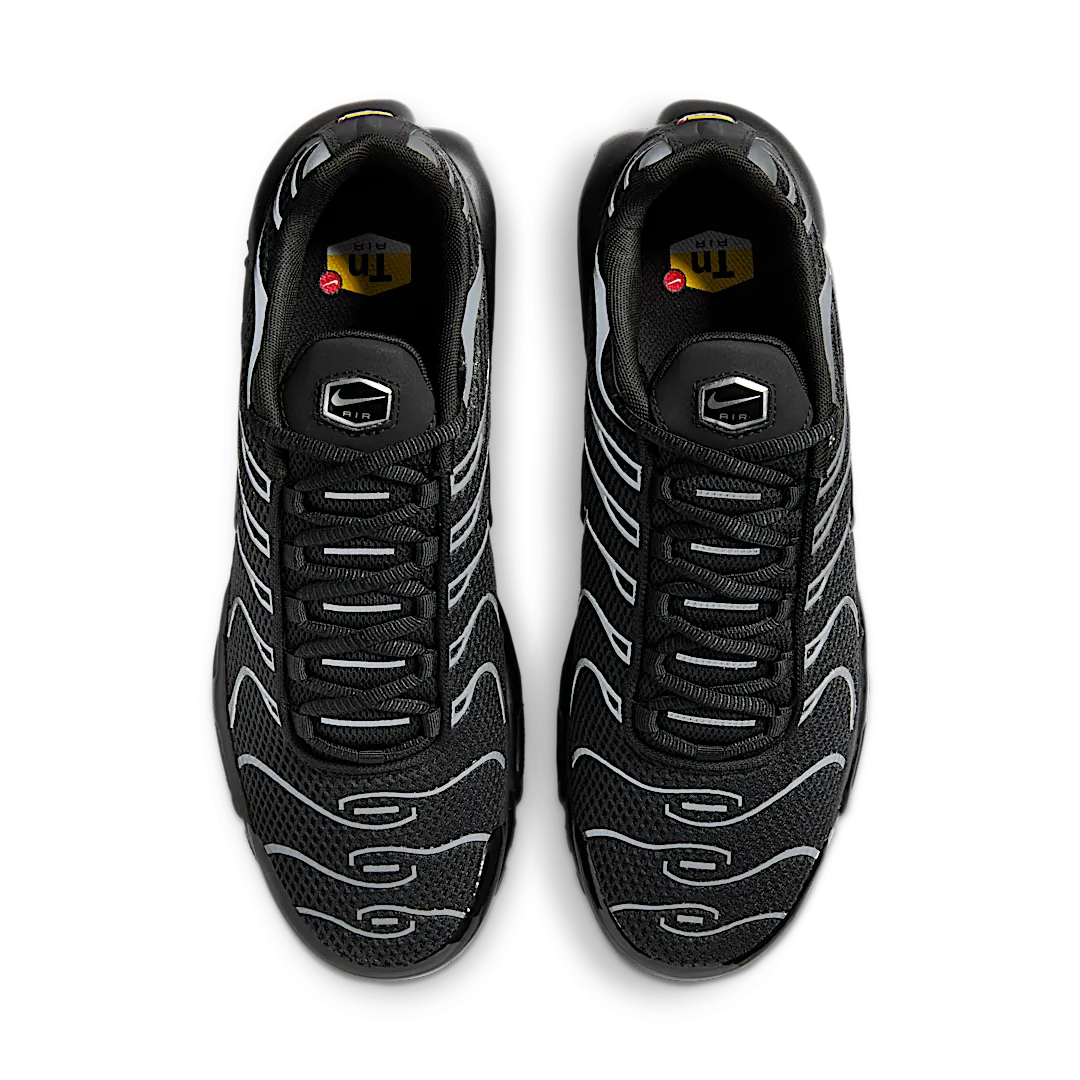 Nike Air Max Plus Premium Black Reflective Silver, Black/Metallic Silver/Black (HQ3029-001)