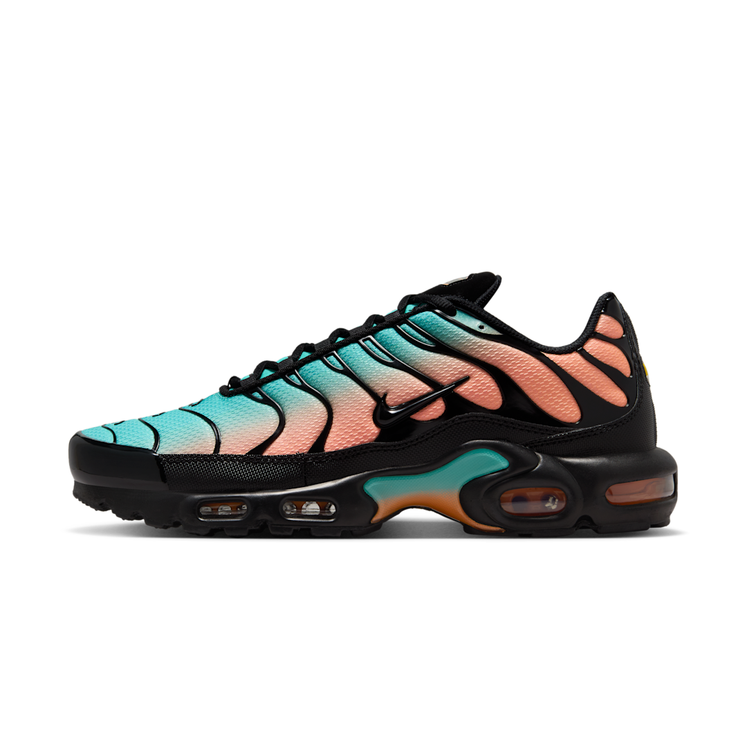 Nike Air Max Plus South Beach, Black/Aurora Green/Orange Pulse/Black (DM0032-022)