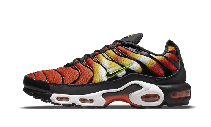 Nike Air Max Plus Sunset Orange Yellow (2021), Orange/Red/Black/Volt (DR8581-800)