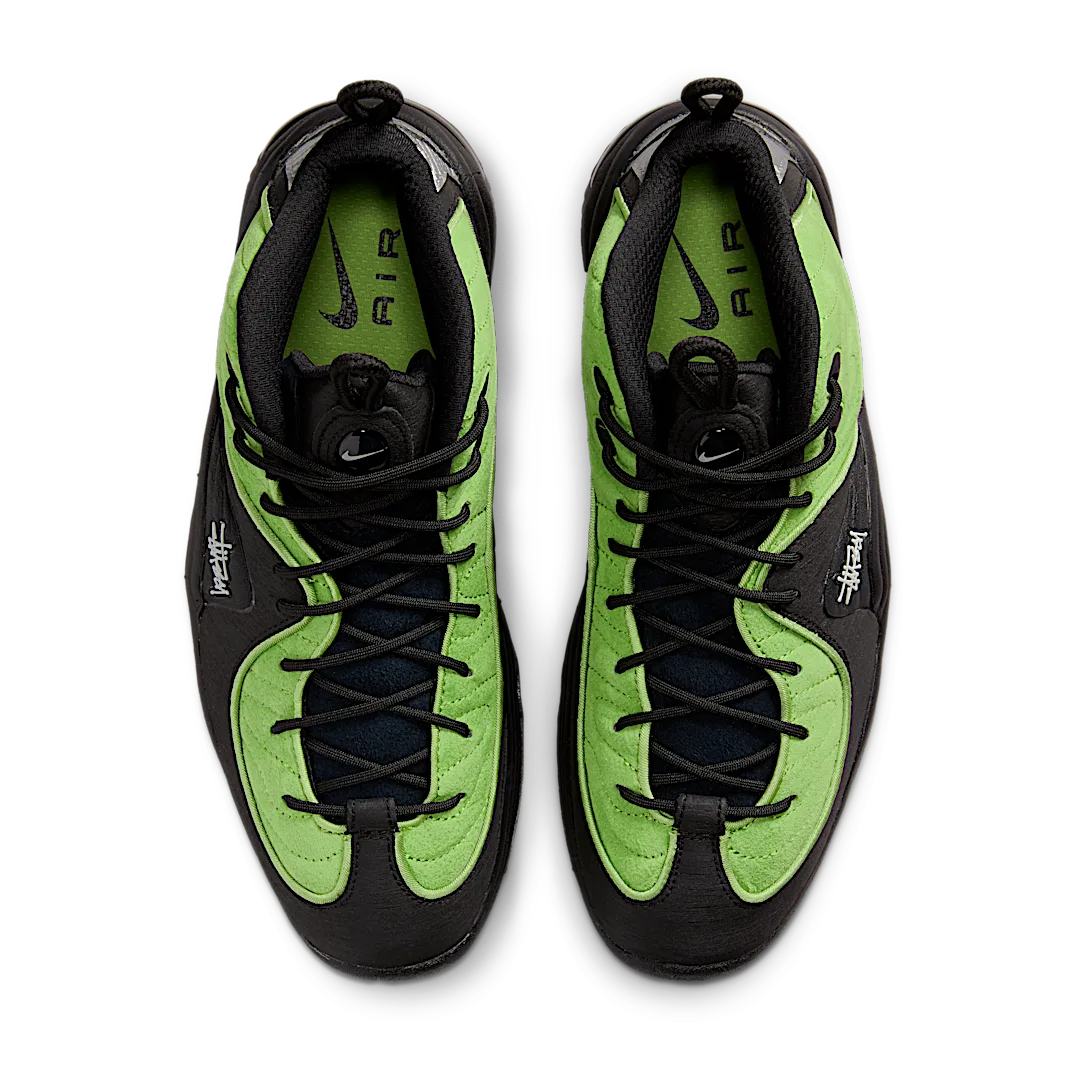 Nike Air Penny 2 Stussy Vivid Green Black, Black/Green-White (DX6933-300)