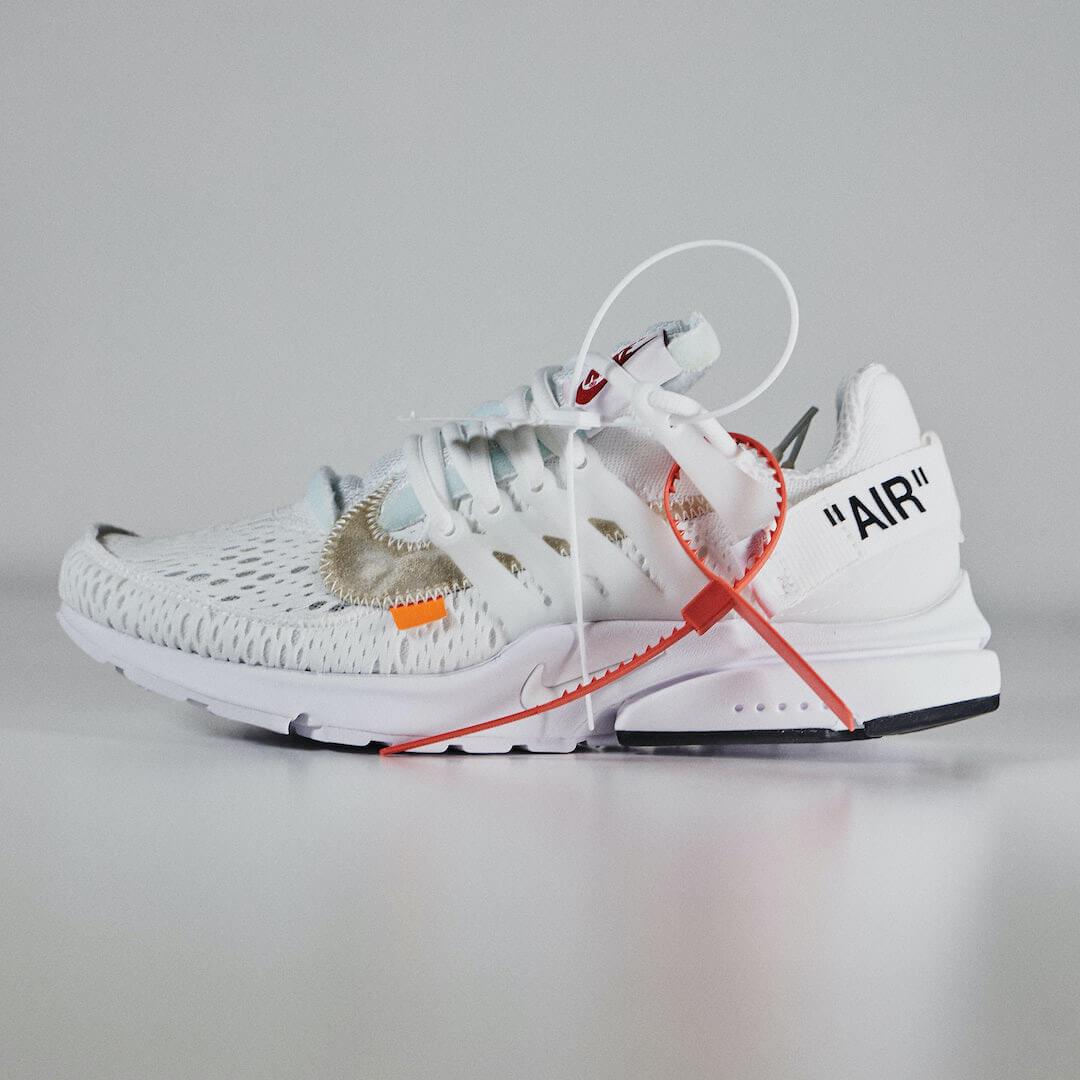 Nike Air Presto Off-White White (2018), White/Black-Cone (AA3830-100)