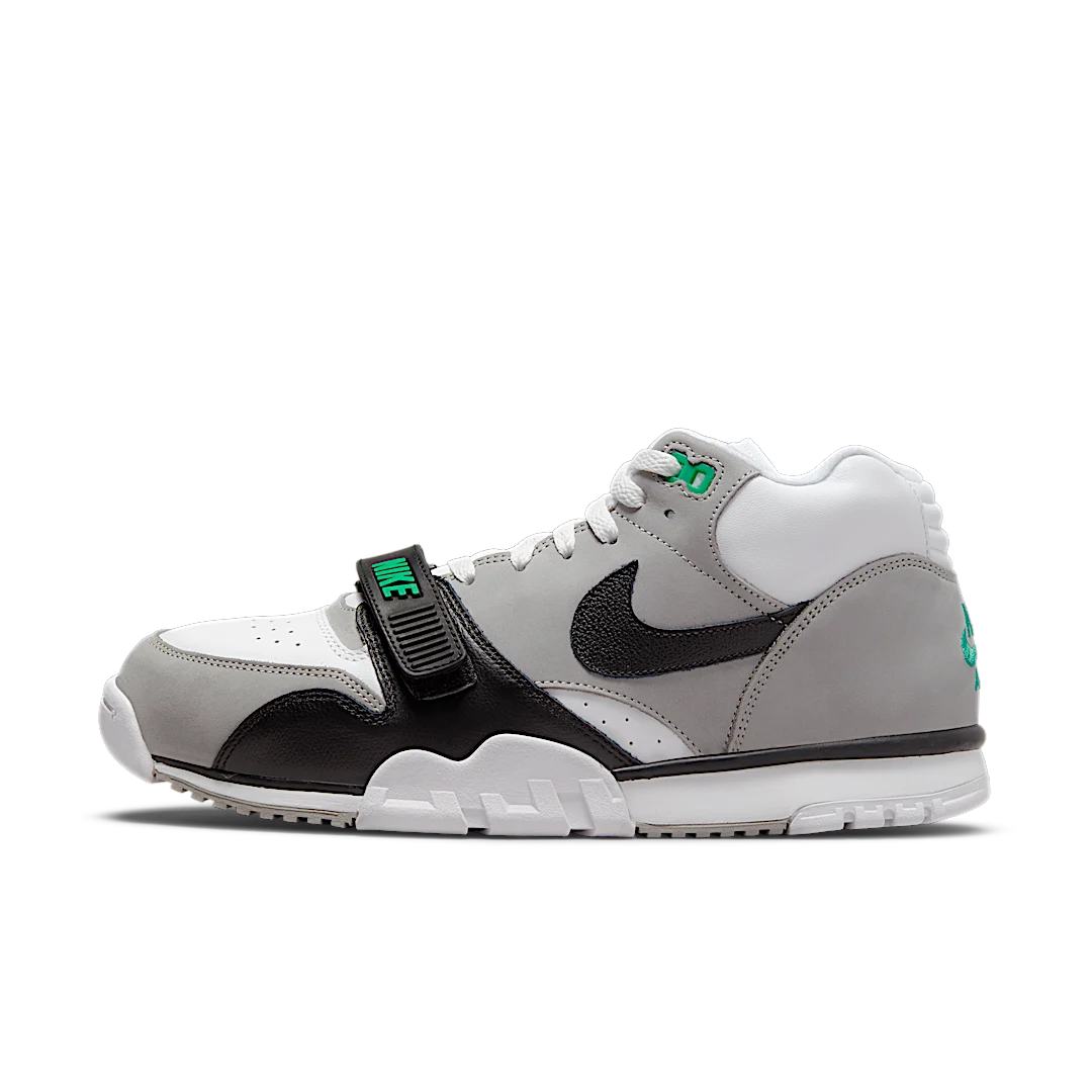 Nike Air Trainer 1 Chlorophyll (2022), White/Black/Medium Grey (DM0521-100)