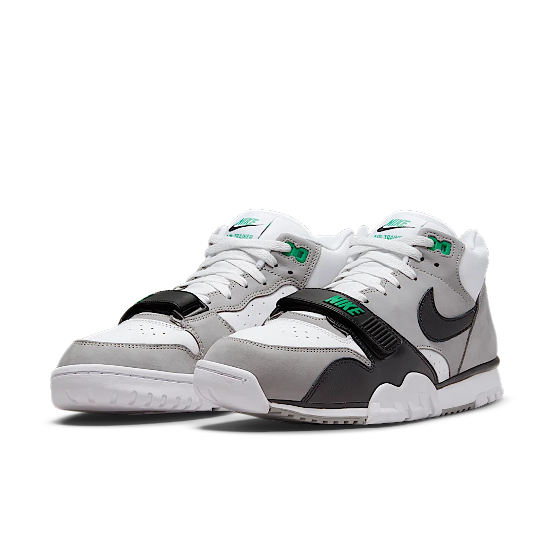 Nike Air Trainer 1 Chlorophyll (2022), White/Black/Medium Grey (DM0521-100)