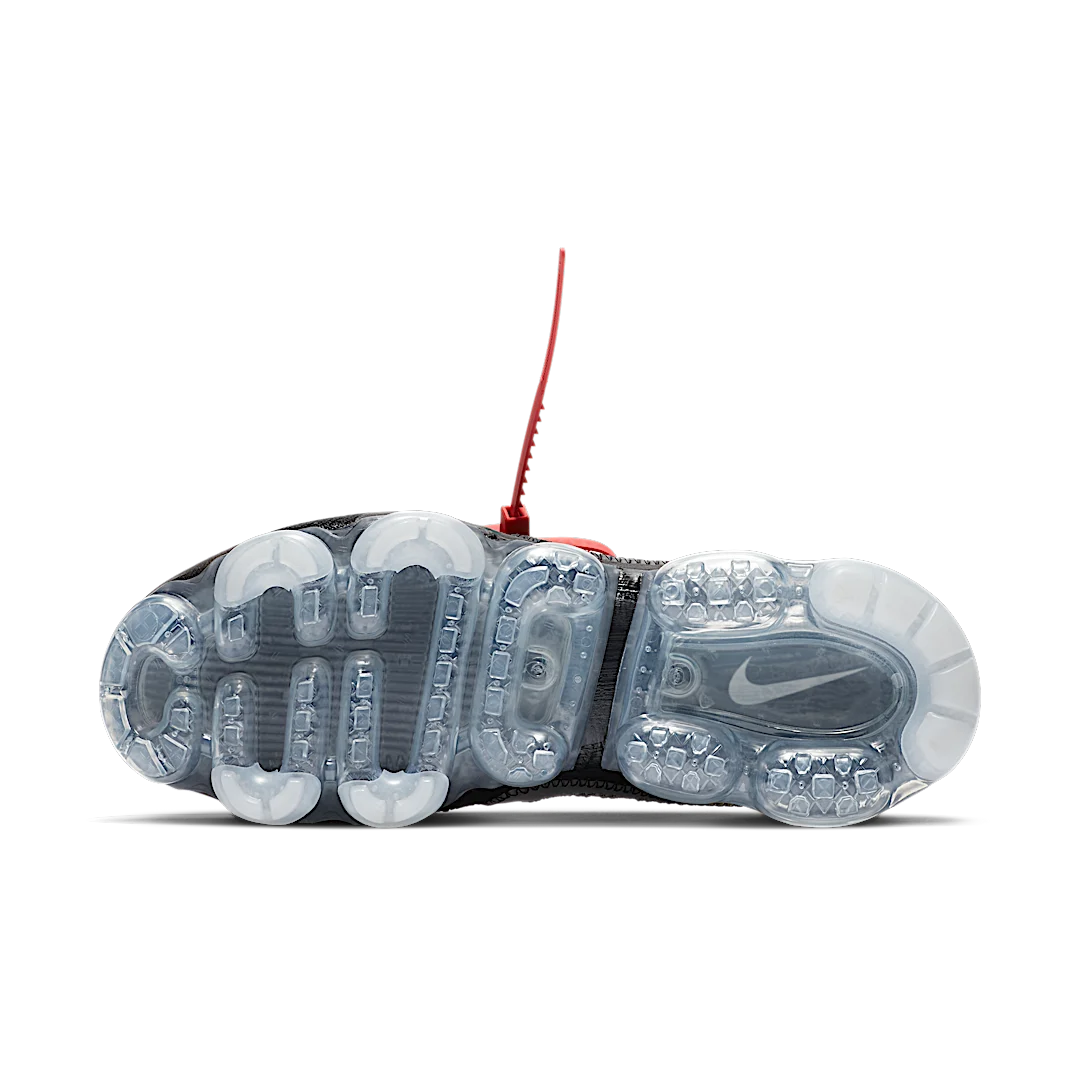 Nike Air VaporMax Off-White Black (2018), Black/Total Crimson-Clear (AA3831-002)