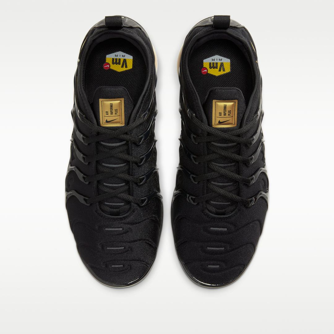 Nike Air VaporMax Plus Black Metallic Gold
