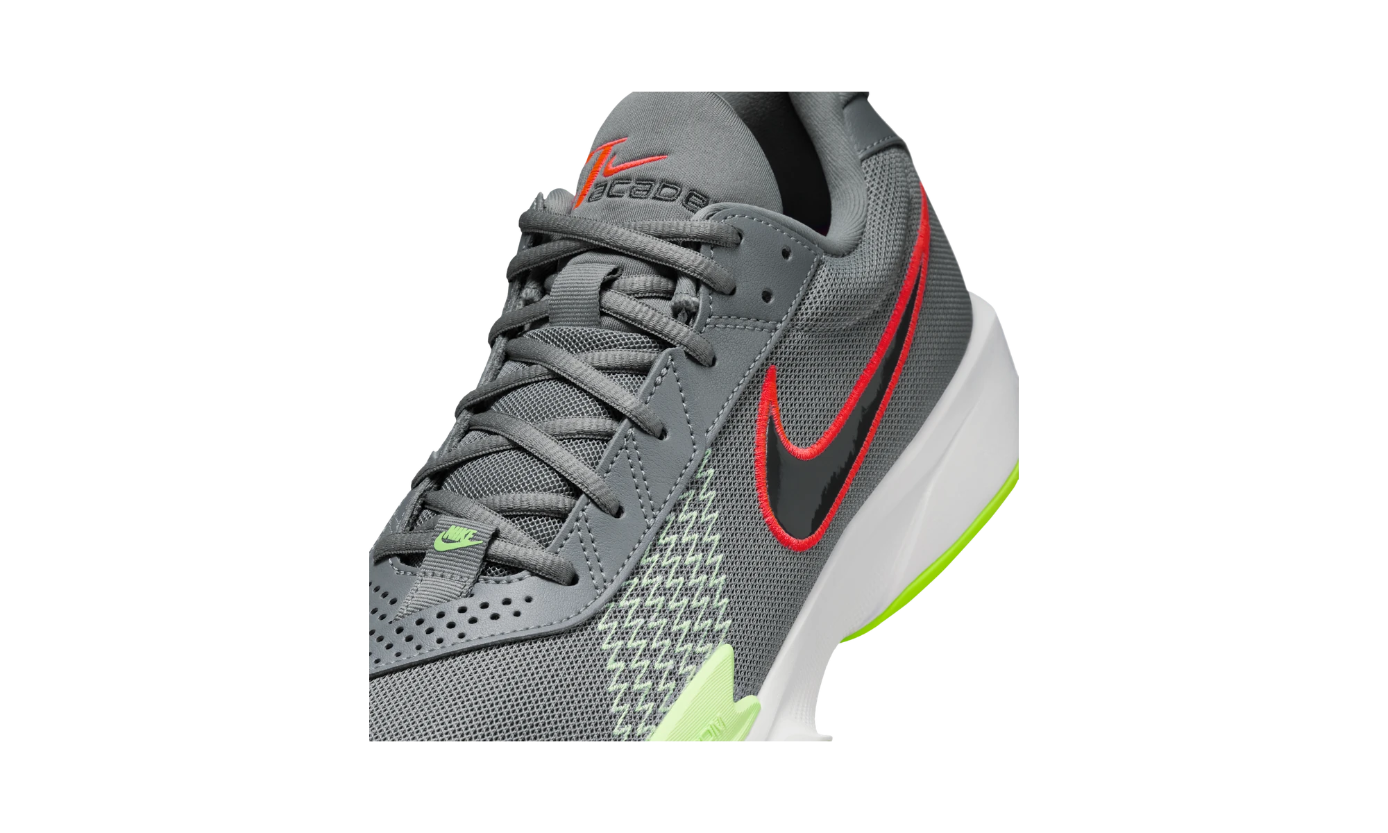 Nike Air Zoom GT Cut Academy Smoke Grey Barely Volt Crimson