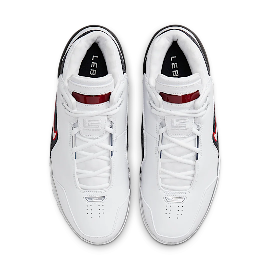 Nike Air Zoom Generation Retro Debut (2023), White/Black/Varsity Red/Metallic Silver (DV7219-100)