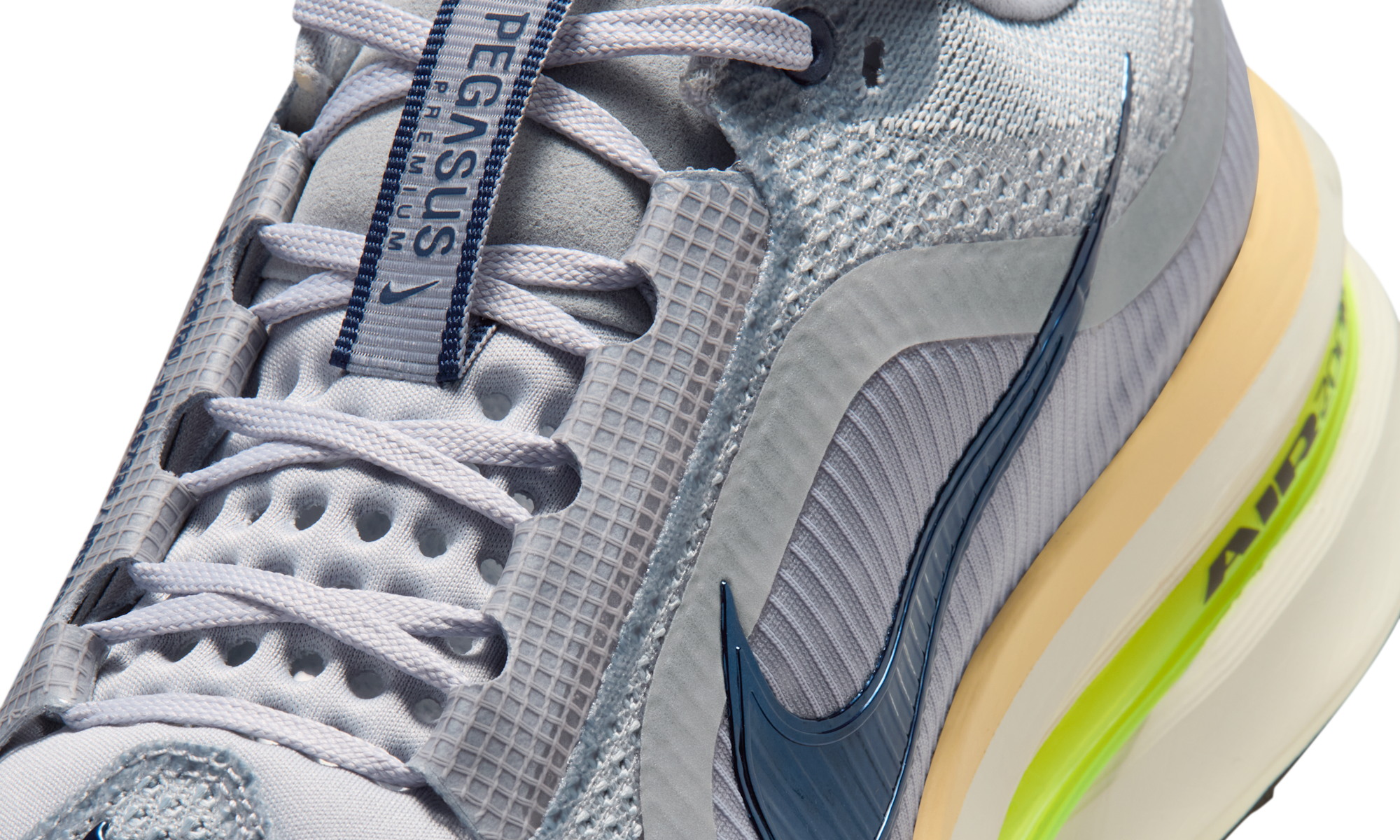 Nike Air Zoom Pegasus Premium Grey Navy Pewter Sail
