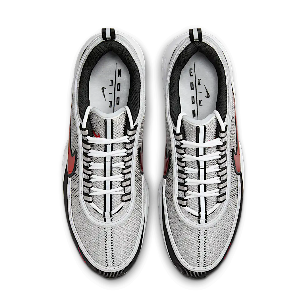 Nike Air Zoom Spiridon OG Sport Red (2024), Metallic Silver/Sport Red/Black/White (HF9117-001)