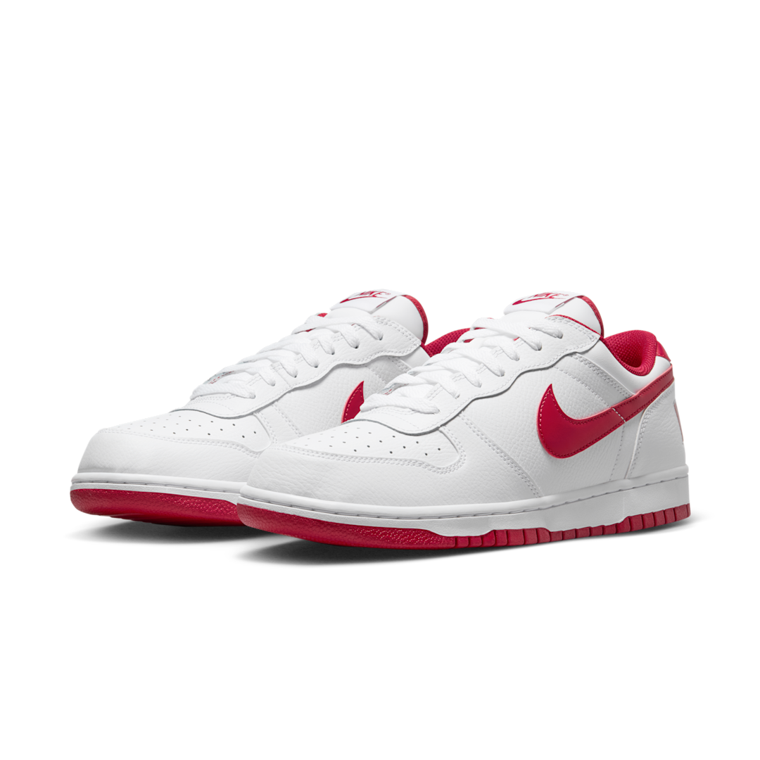 Nike Big Nike Low White Gym Red, White/Gym Red (355152-150)