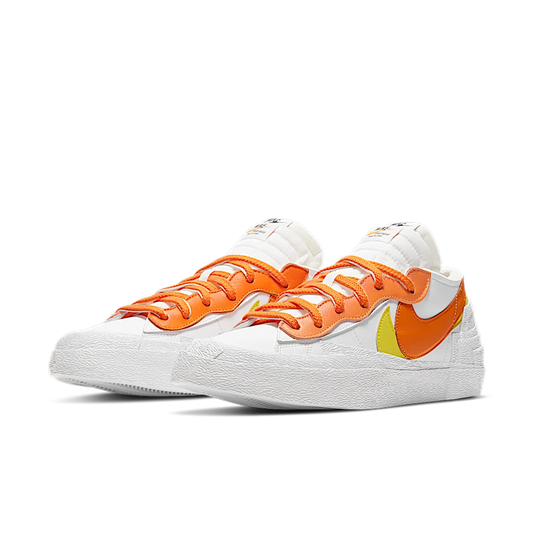 Nike Blazer Low sacai White Magma Orange, White/Magma Orange-White (DD1877-100)