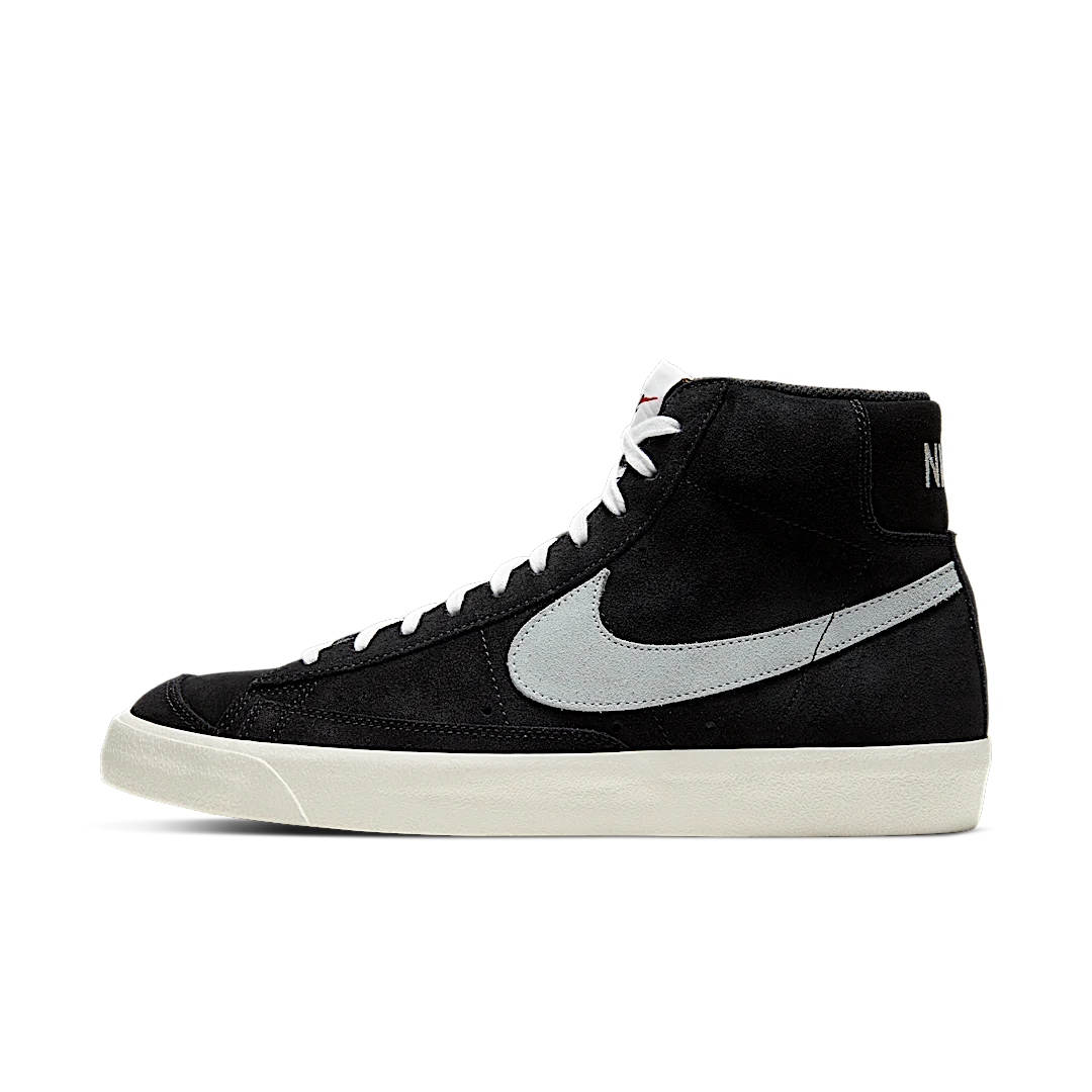 Nike Blazer Mid 77 Black Suede, Black/White (CW2371-001)