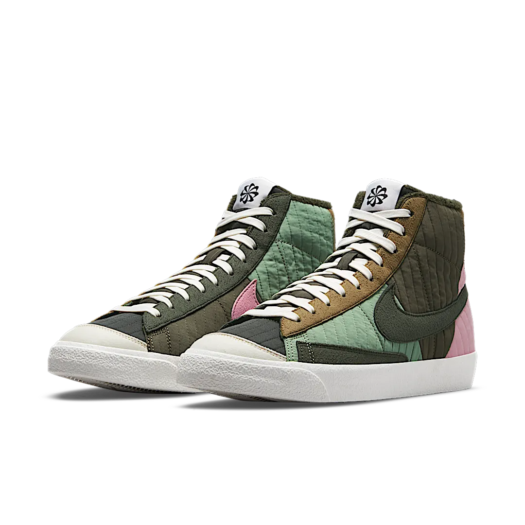 Nike Blazer Mid 77 Premium Toasty Sequoia Quilted, Sequoia/Medium Olive/Brown Kelp/Sequoia (DD8024-300)