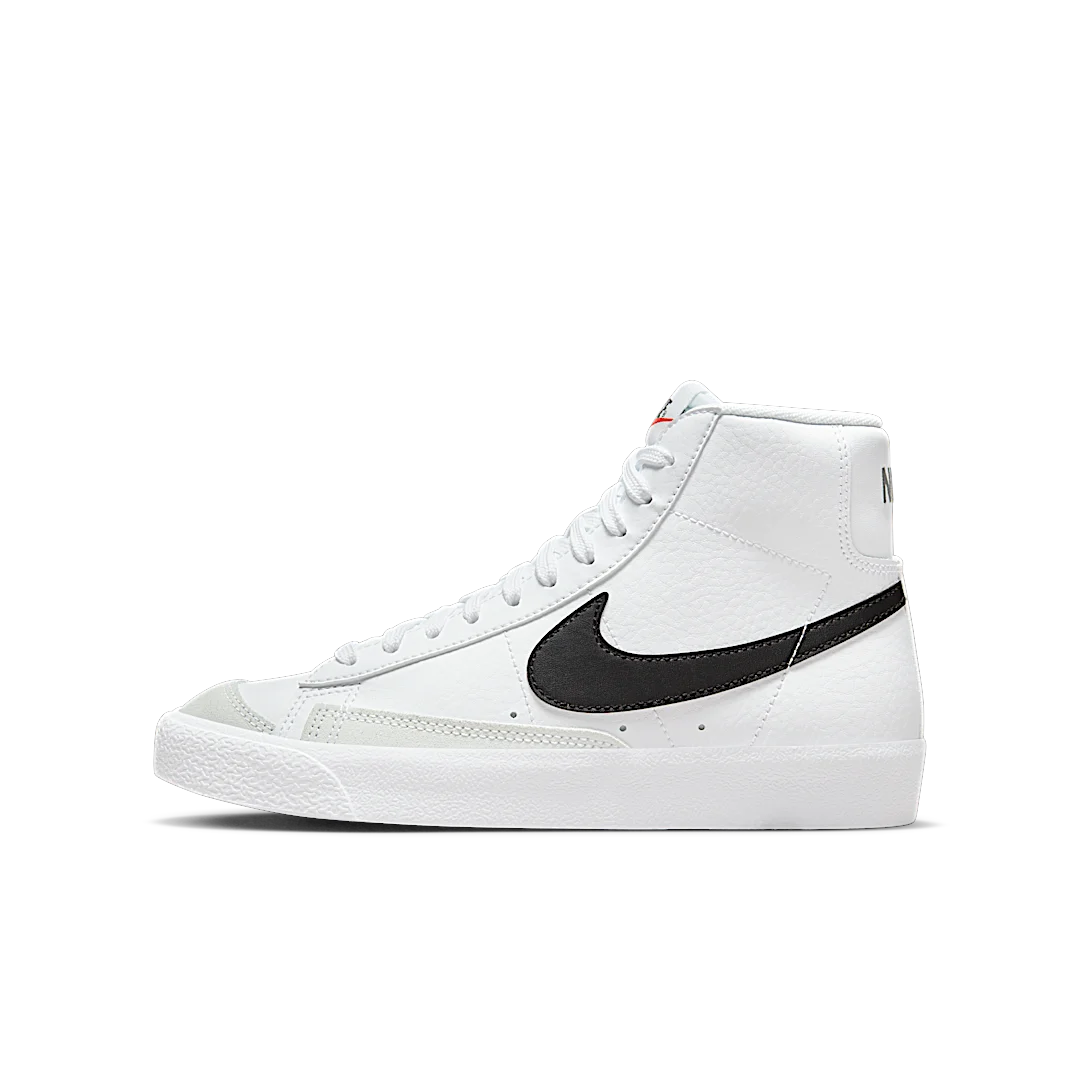 Nike Blazer Mid 77 White Black, White/Black/Total Orange (DA4086-100)