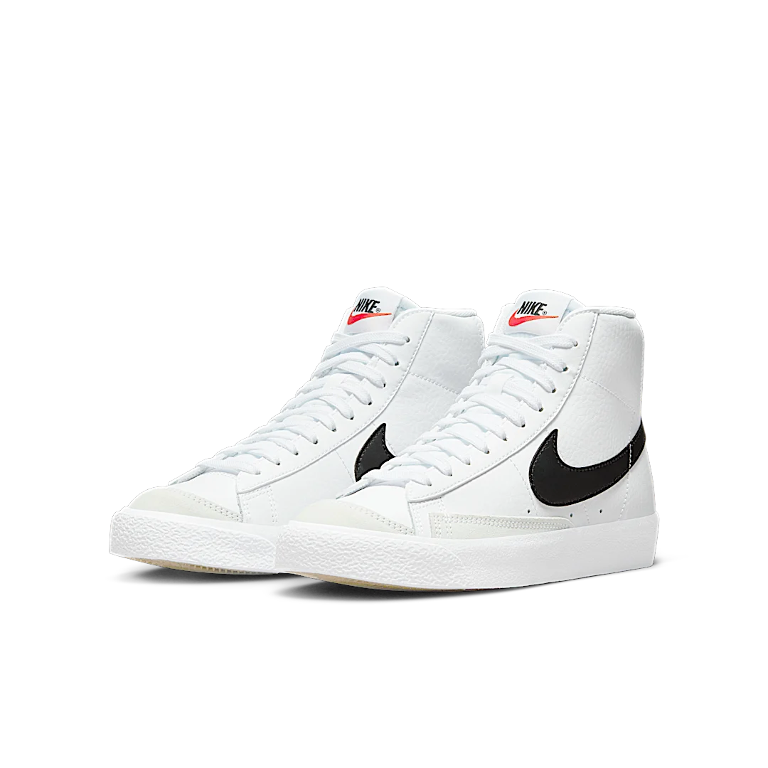 Nike Blazer Mid 77 White Black, White/Black/Total Orange (DA4086-100)