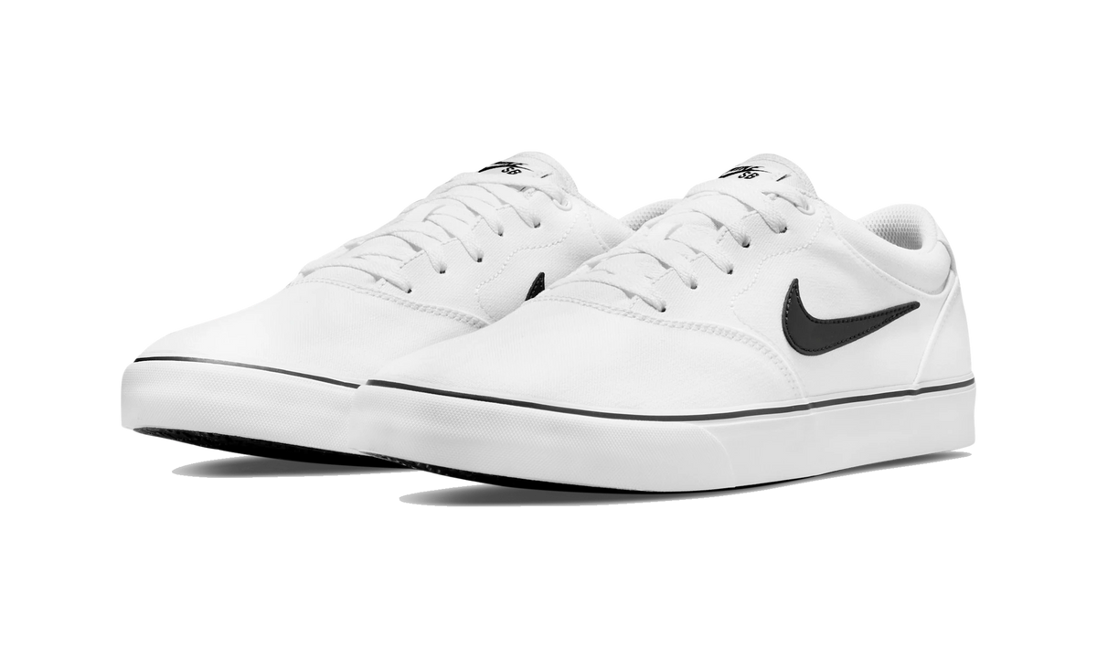 Nike Chron 2 Canvas SB White Black