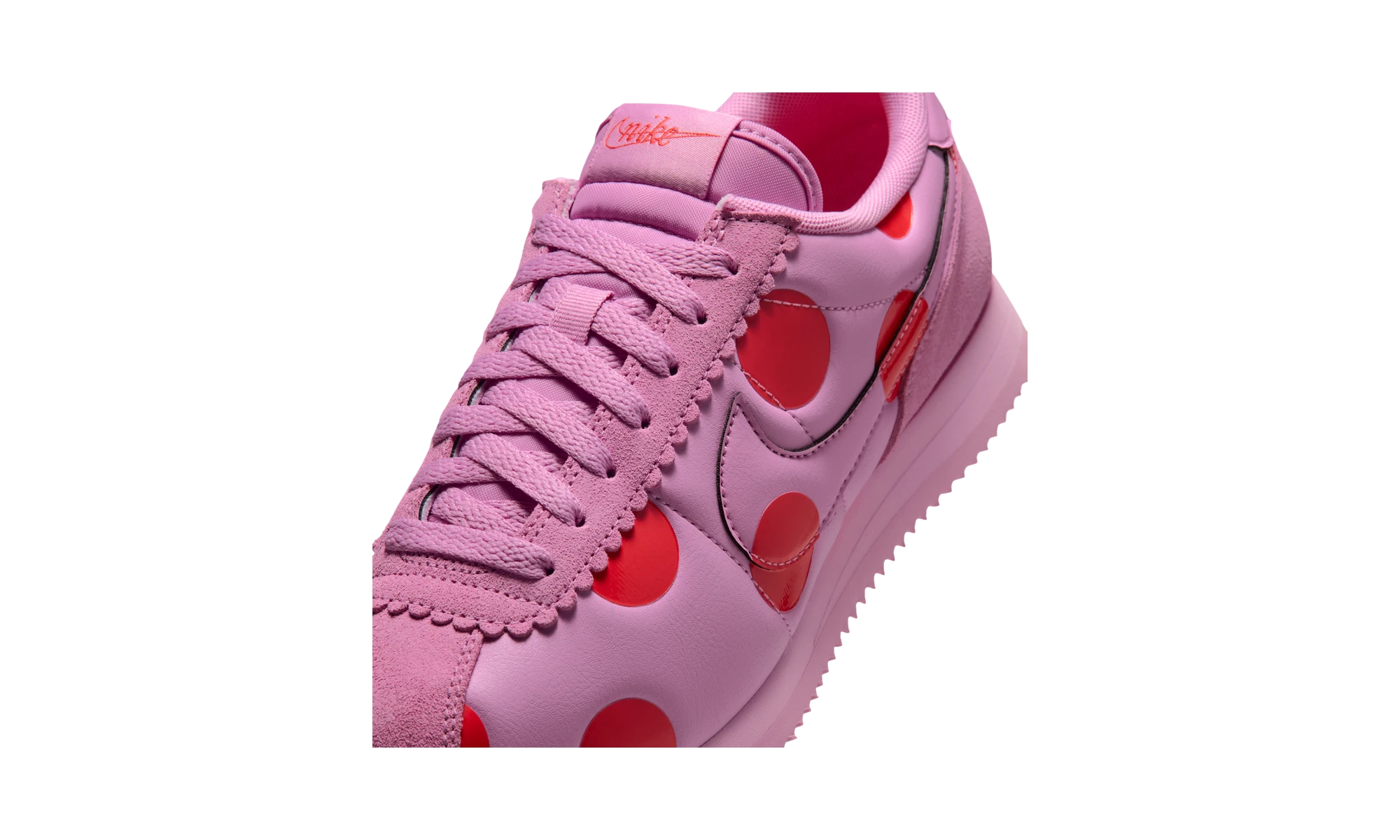 Nike Cortez Polka Dots Light Magenta Bright Crimson
