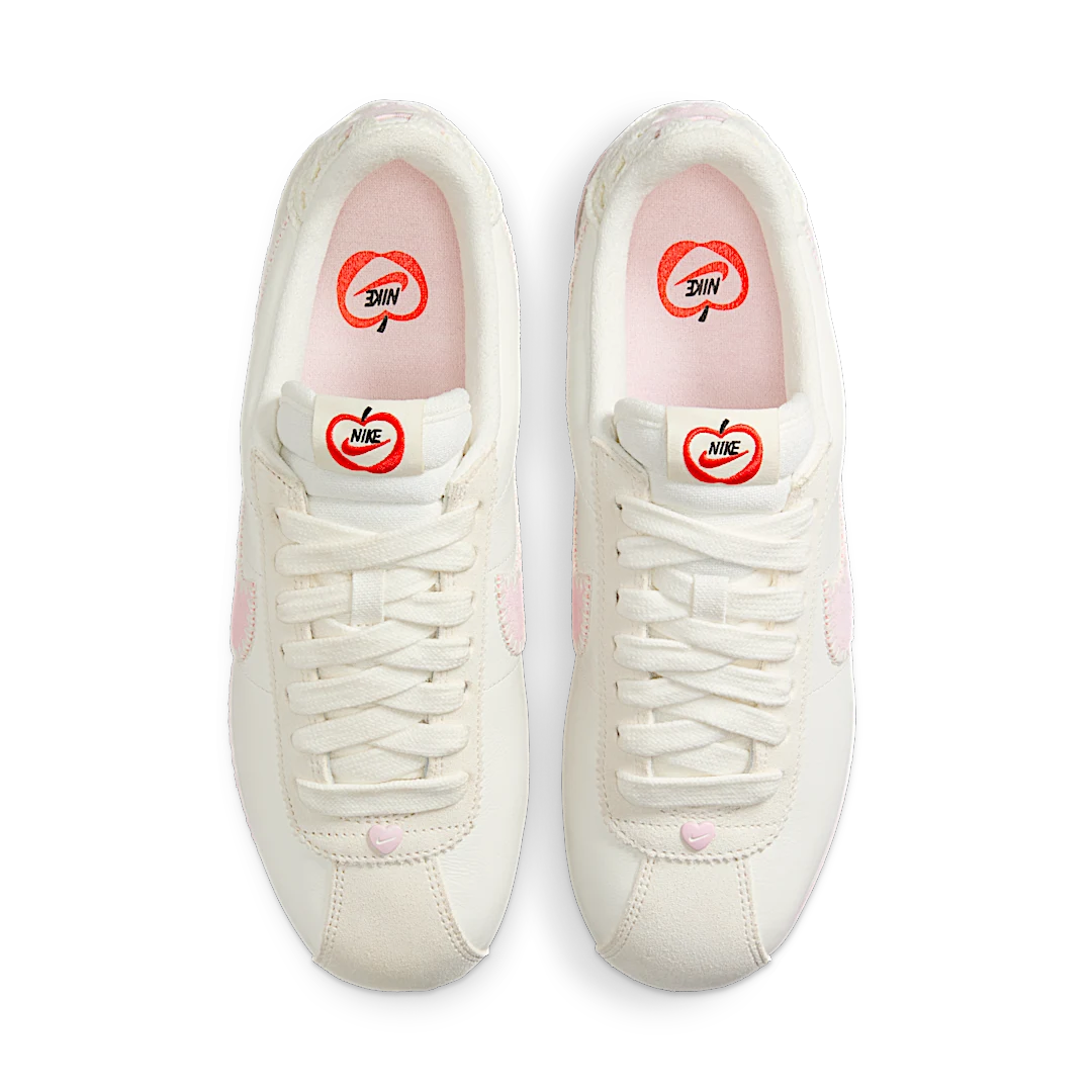 Nike Cortez Valentine's Day (2025), Sail/Pink Foam/Sail/College Grey (HV6012-161)