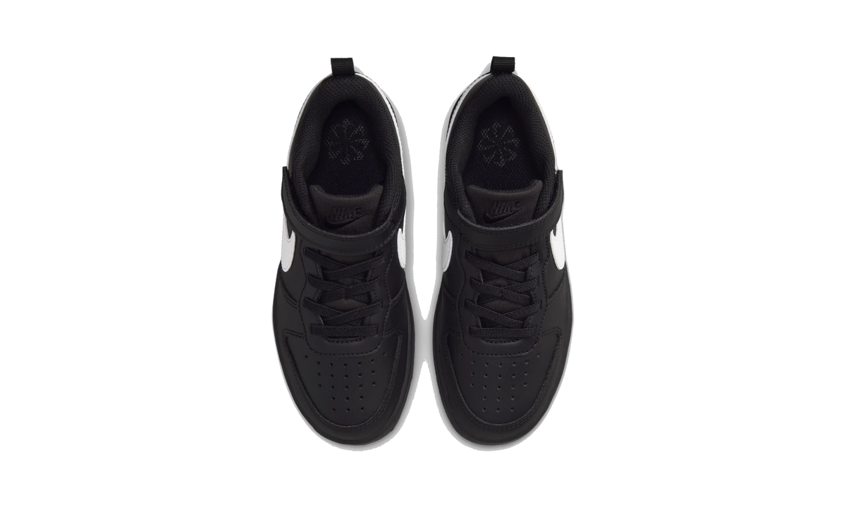 Nike Court Borough Low Recraft Black White Black (PS)