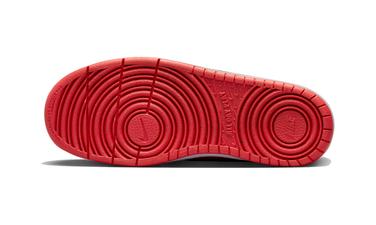 Nike Court Borough Low Recraft University Red Black