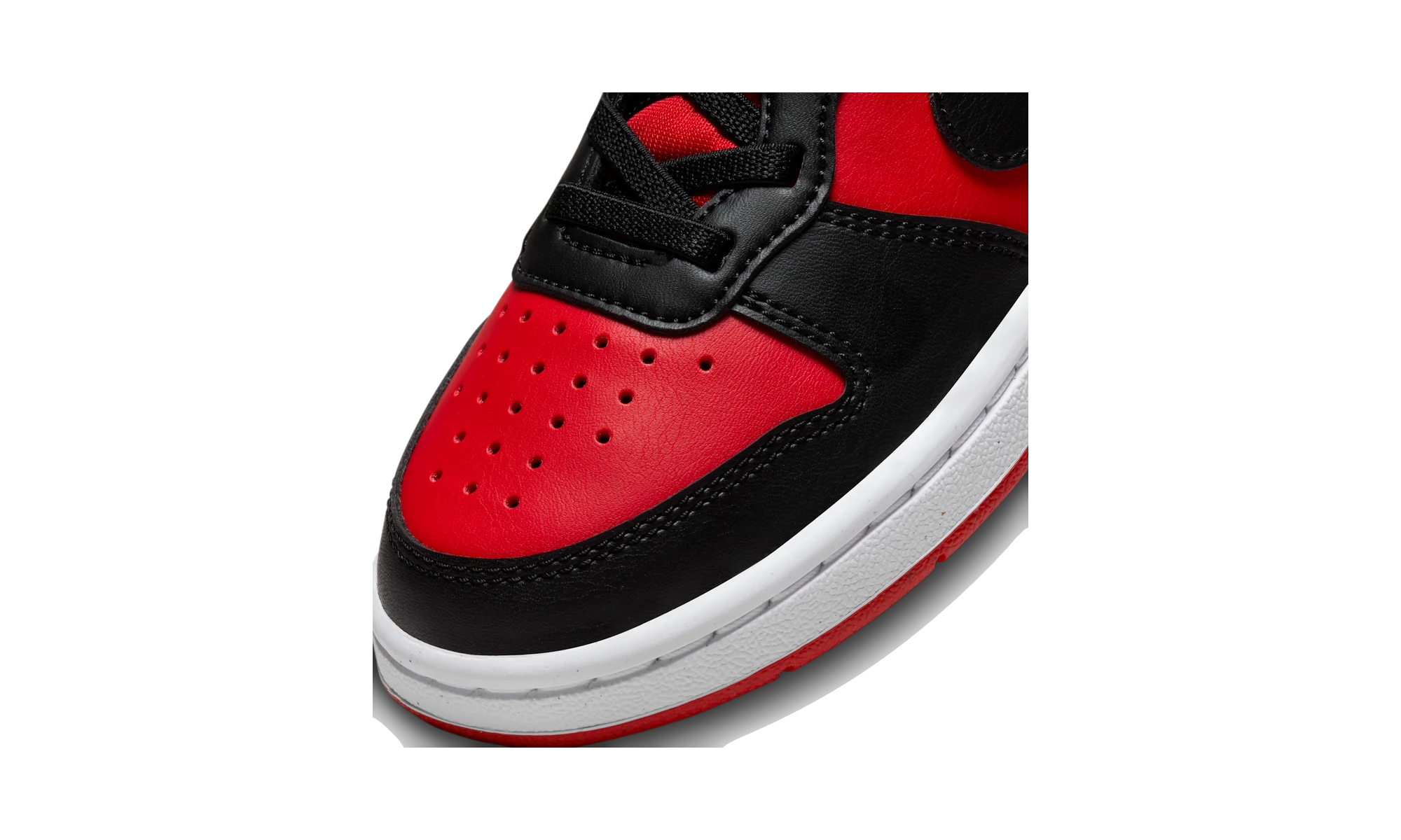 Nike Court Borough Low Recraft University Red Black (PS)
