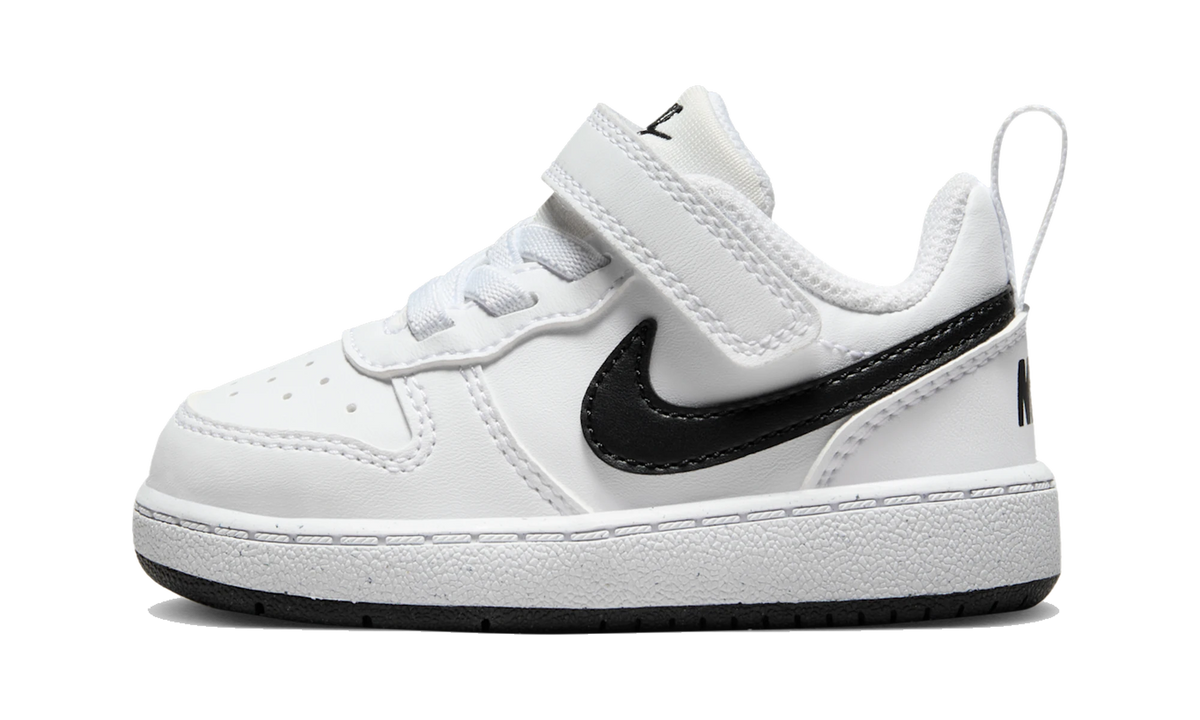 Nike Court Borough Low Recraft White Black Swoosh (TD)