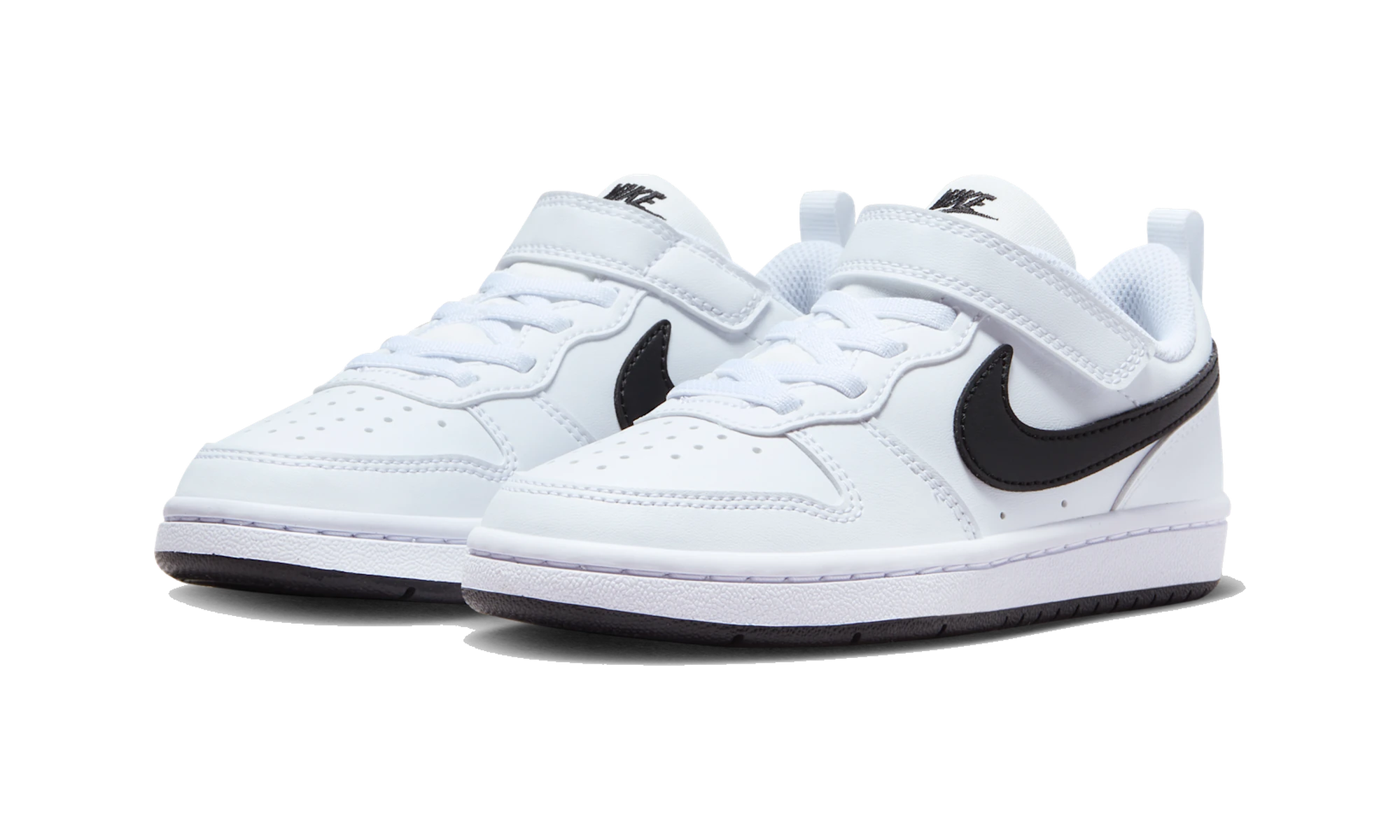 Nike Court Borough Low Recraft White Black (PS)