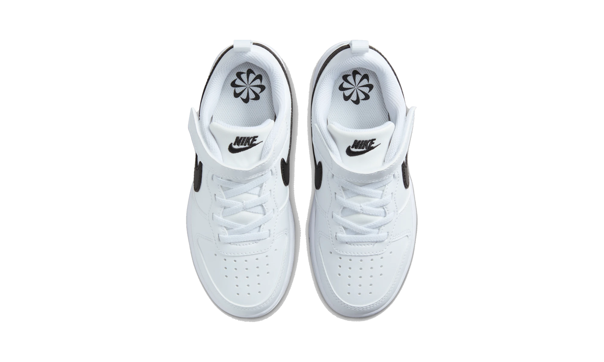 Nike Court Borough Low Recraft White Black (PS)