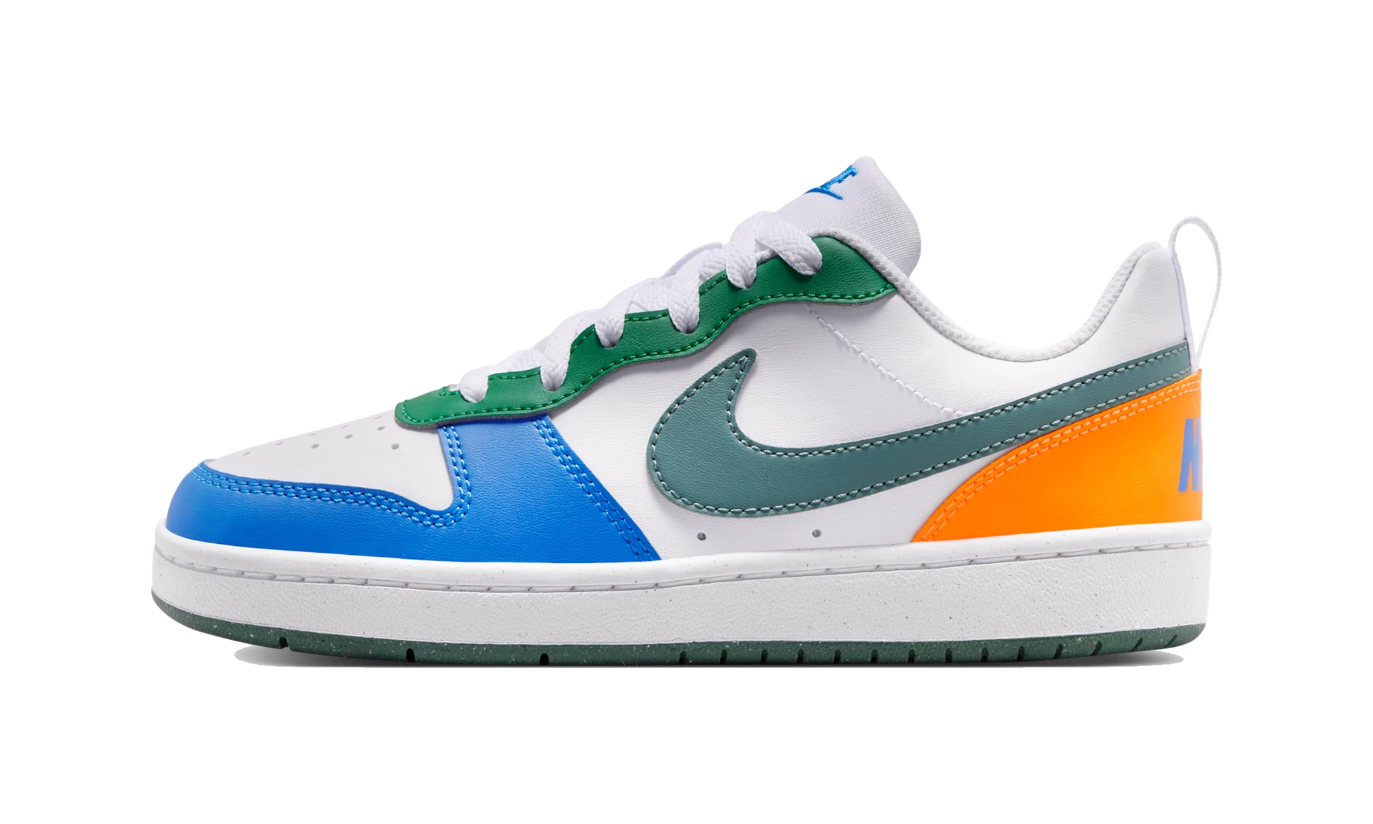 Nike Court Borough Low Recraft White Malachite Blue Crystal Mineral Slate