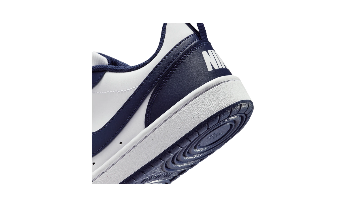 Nike Court Borough Low White Midnight Navy