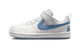 Nike Court Borough Low White Work Blue (PS)