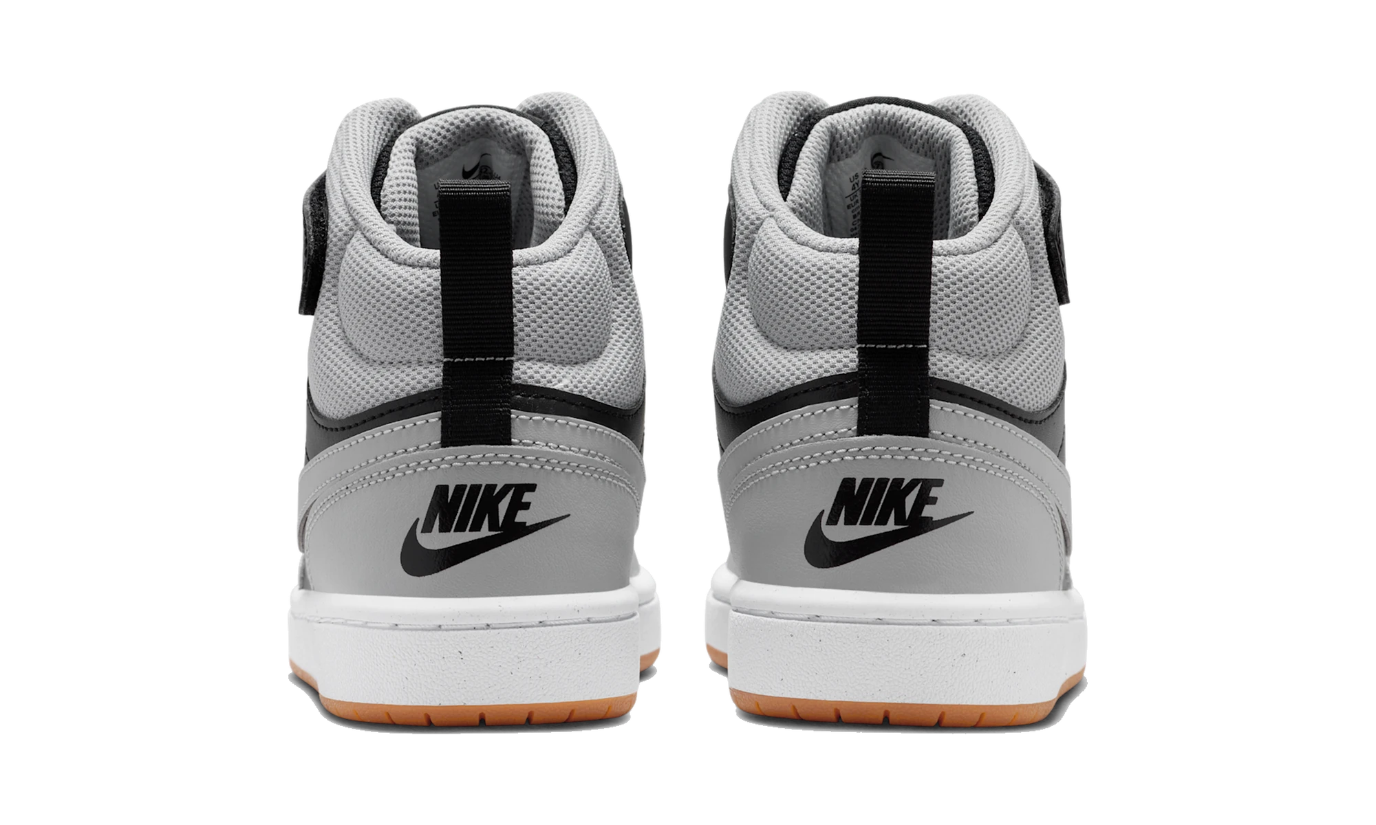 Nike Court Borough Mid 2 Black Light Smoke Grey Gum