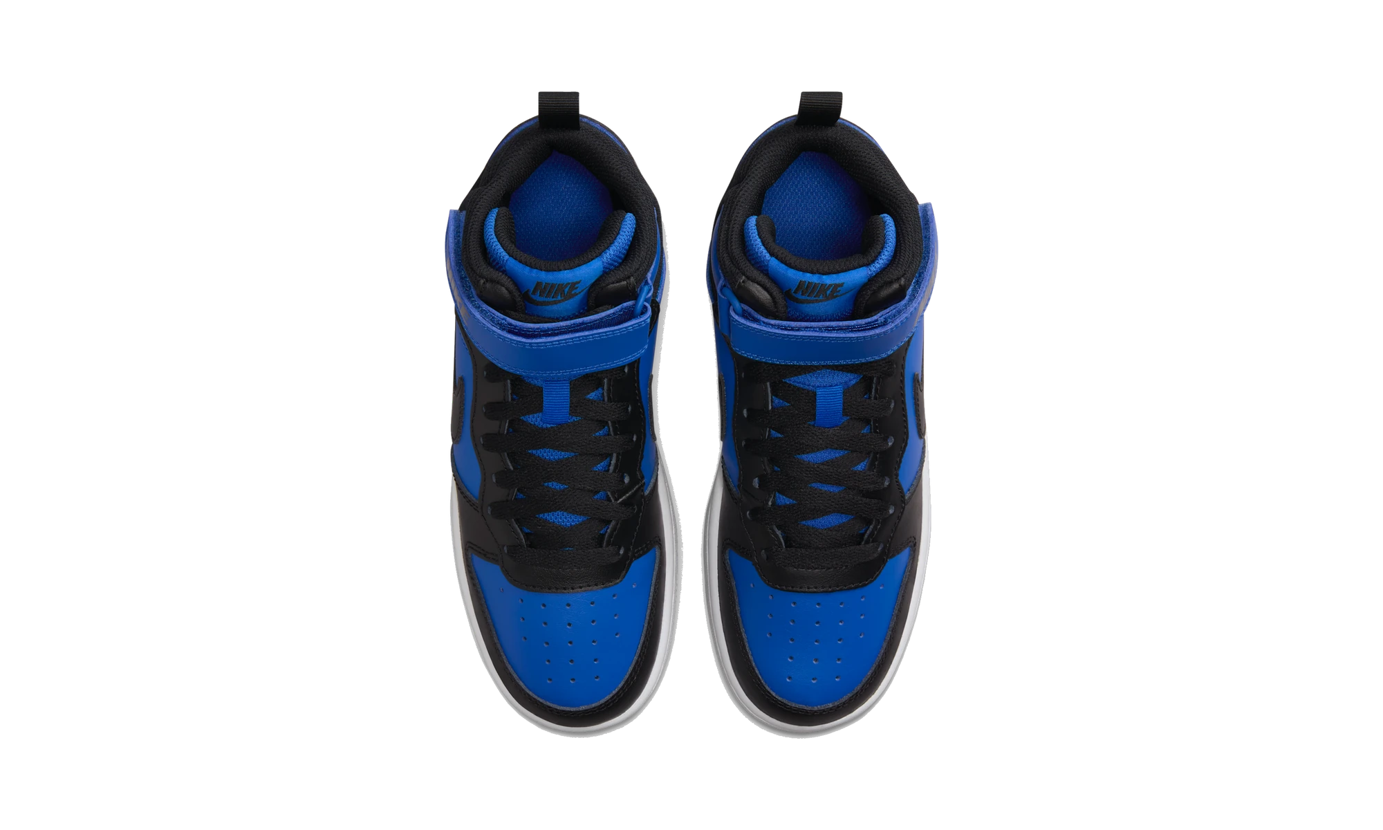 Nike Court Borough Mid 2 Game Royal White Black