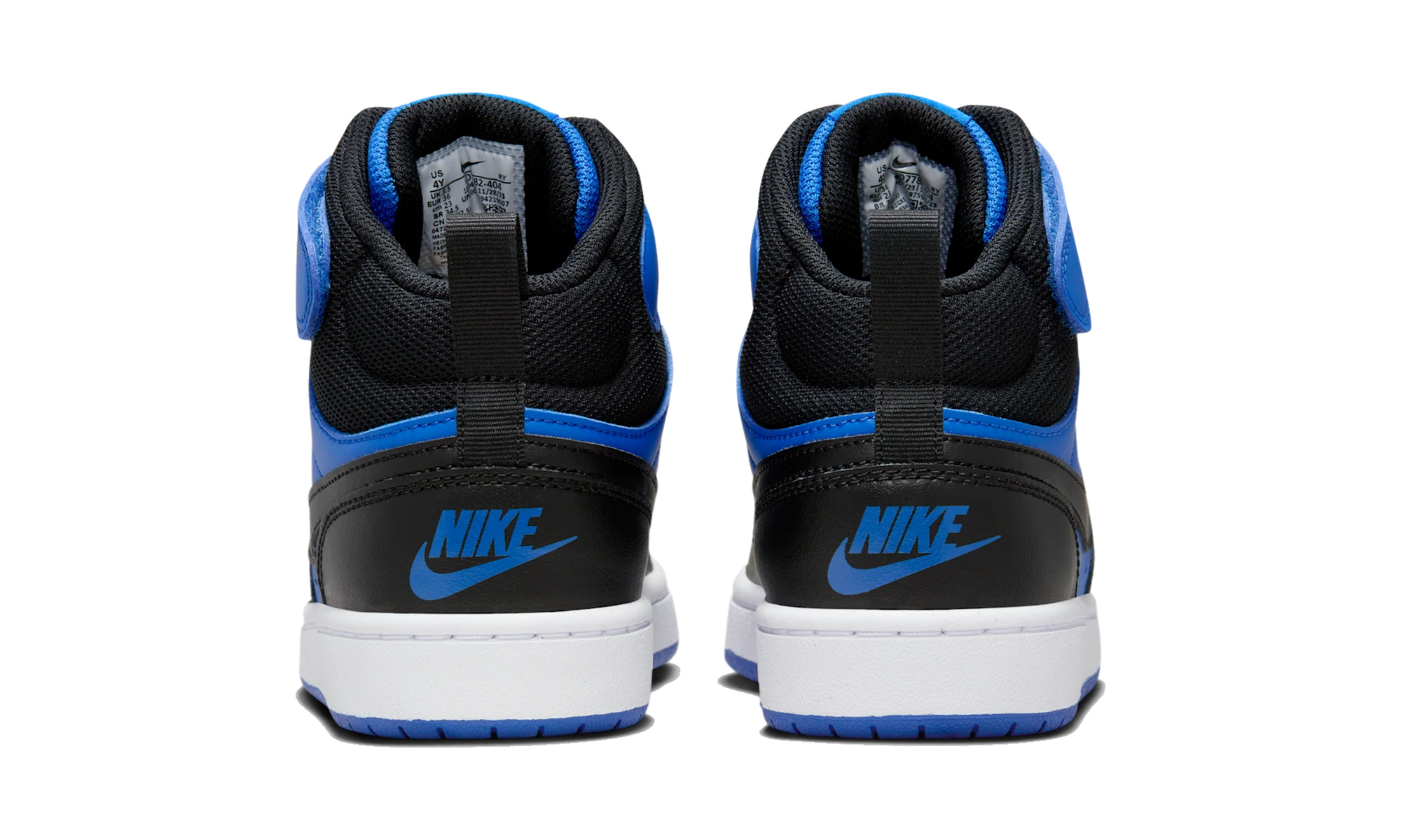 Nike Court Borough Mid 2 Game Royal White Black
