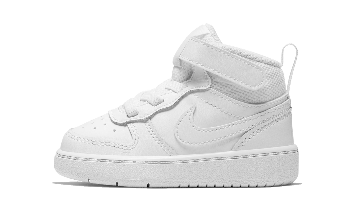 Nike Court Borough Mid 2 Triple White (TD)
