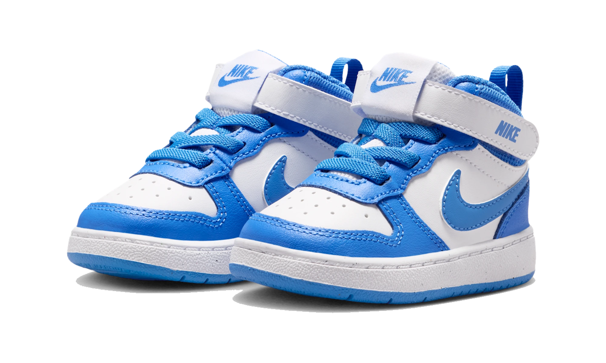 Nike Court Borough Mid 2 White Blue Crystal (TD)