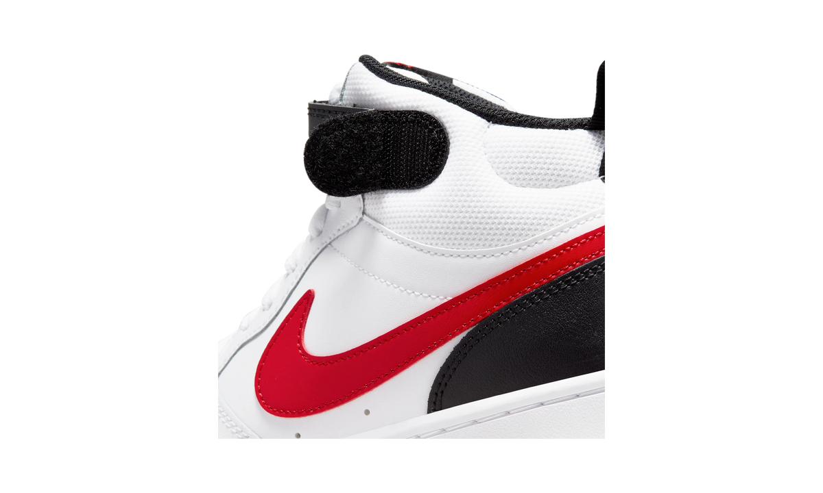 Nike Court Borough Mid 2 White University Red